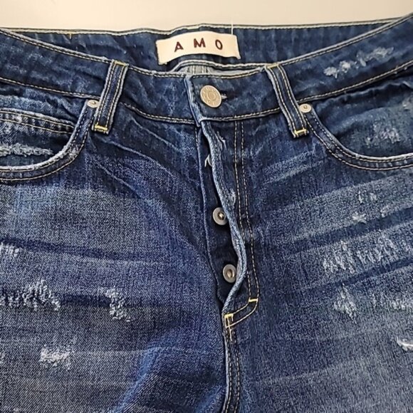 Amo boy blue Nile Distressed   Jeans - Picture 3 of 5